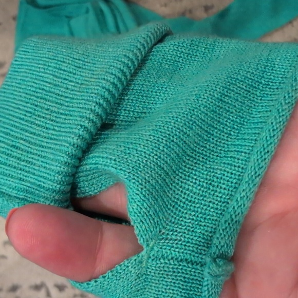 Lululemon Iconic Sweater Wrap Heathered Bali Breeze - Picture 10 of 12